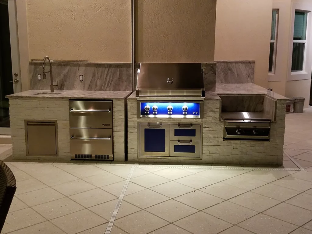 Outdoor Florida kitchen