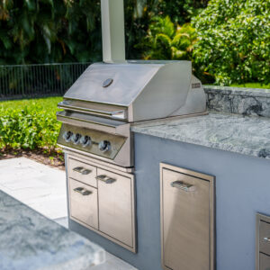 Twin Eagles Grill installed by Paradise Outside Kitchens