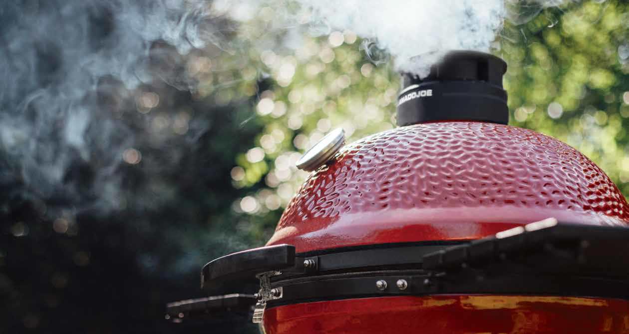 Kamado Joe outdoor charcoal grill